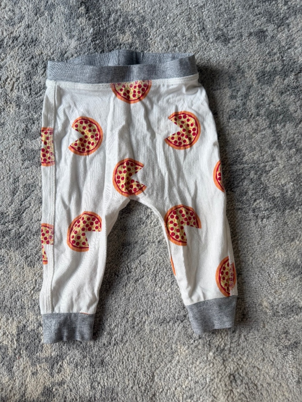 Monica and Andy pizza groove pants 6-9 months